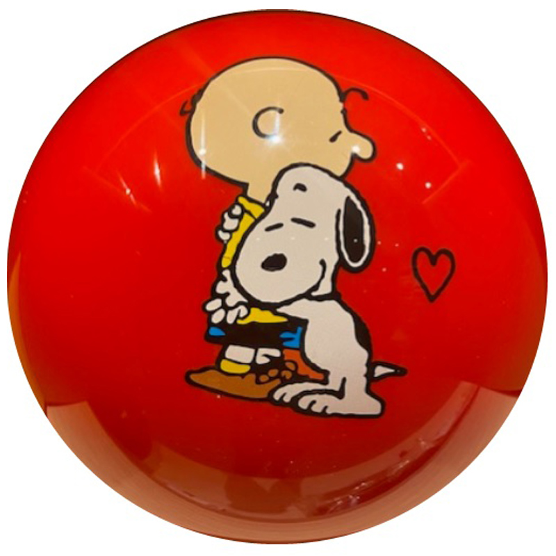 ABS×PEANUTS スヌーピークリアボール【⑧レッド】15ポンド|ボウリング プロショップ 用品 通販 BSD ボウラーズサポートドリーム